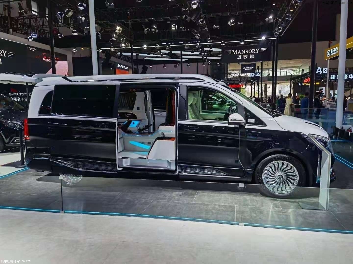 2021款奔驰v260l四座商务车到店详解读