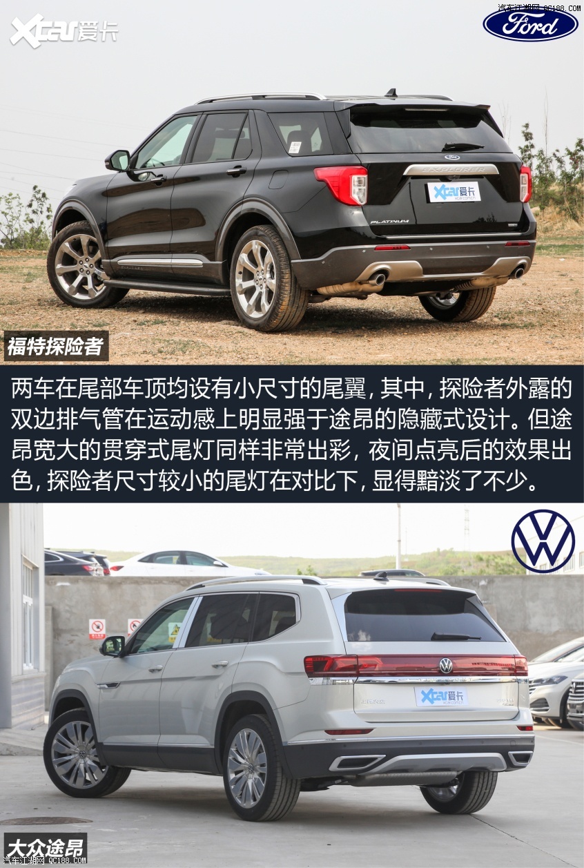 合资王者之争福特探险者对比大众途昂