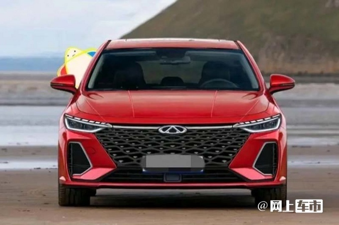 奇瑞全新轿车m1e无伪装实拍三季度上市