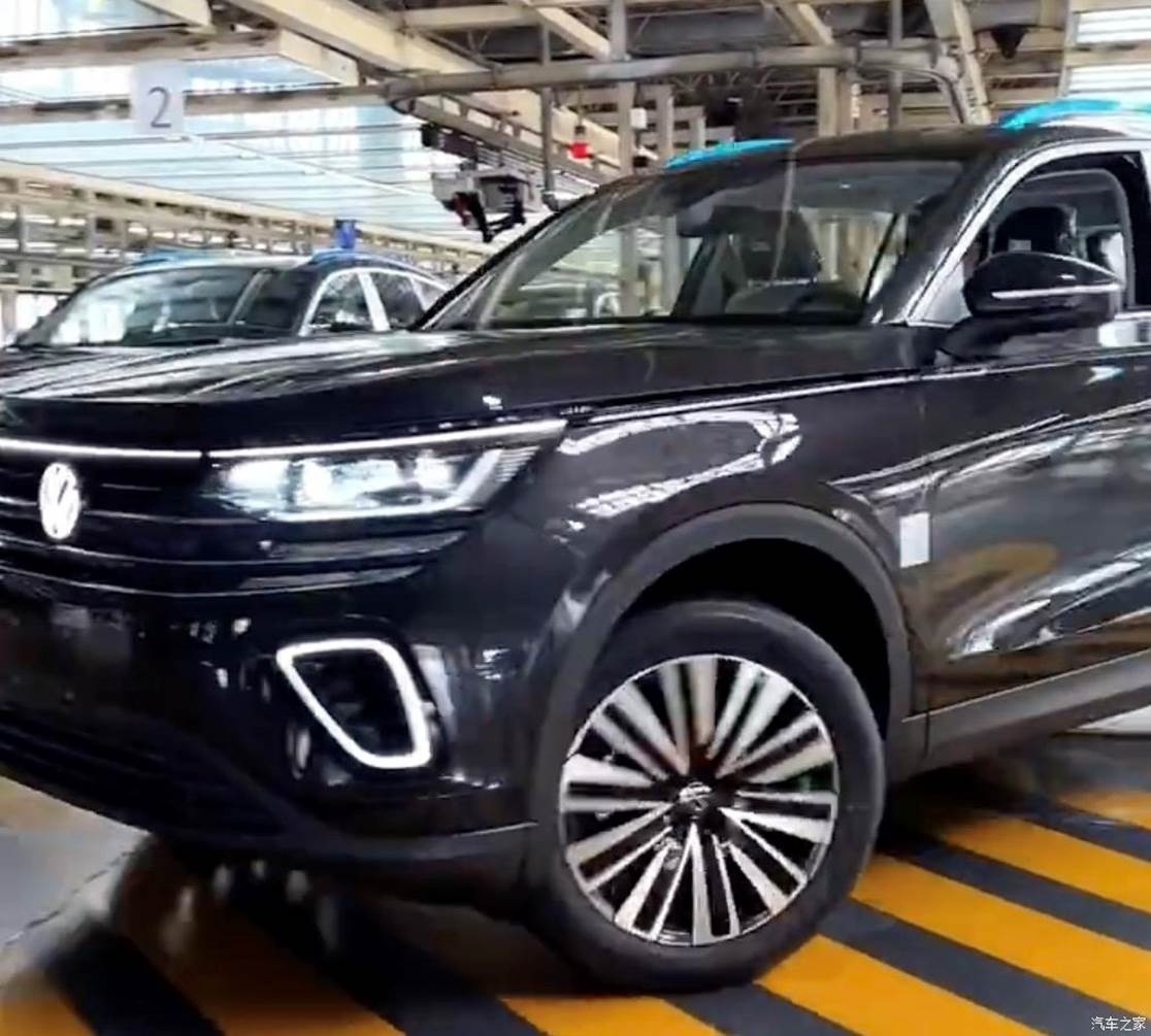 一汽大众全新suv车型实车年底前发布