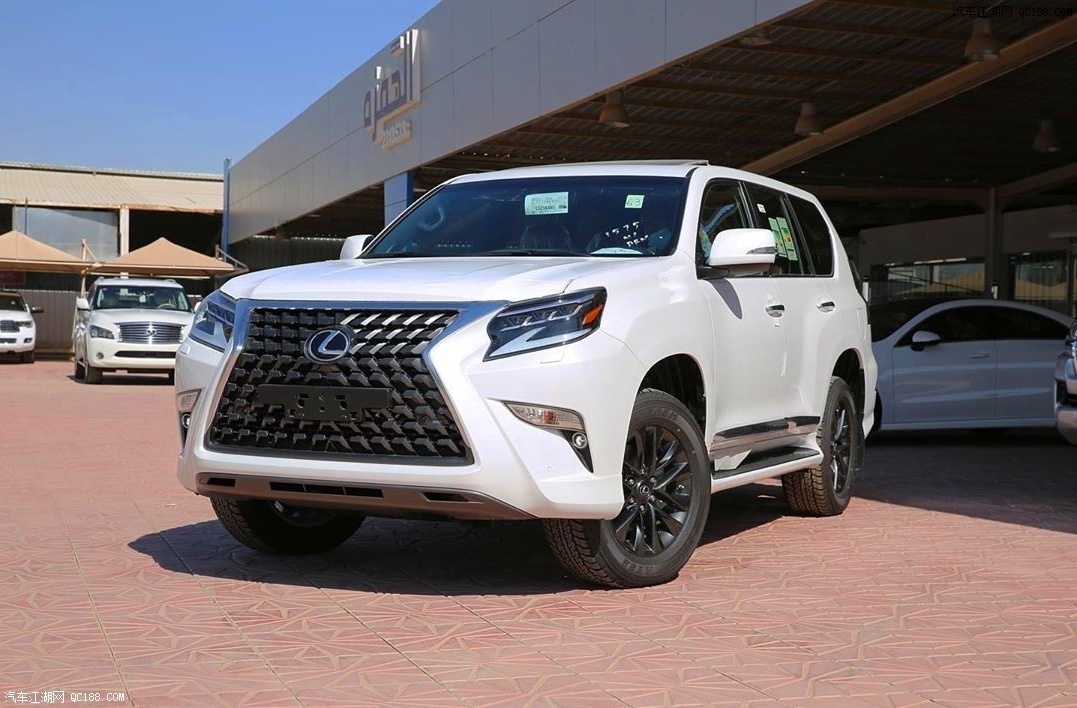 2022款中东版雷克萨斯gx460白色现车足