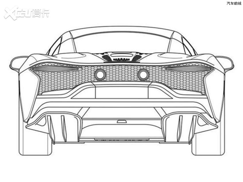 迈凯伦全新跑车渲染图 于明年年中上市